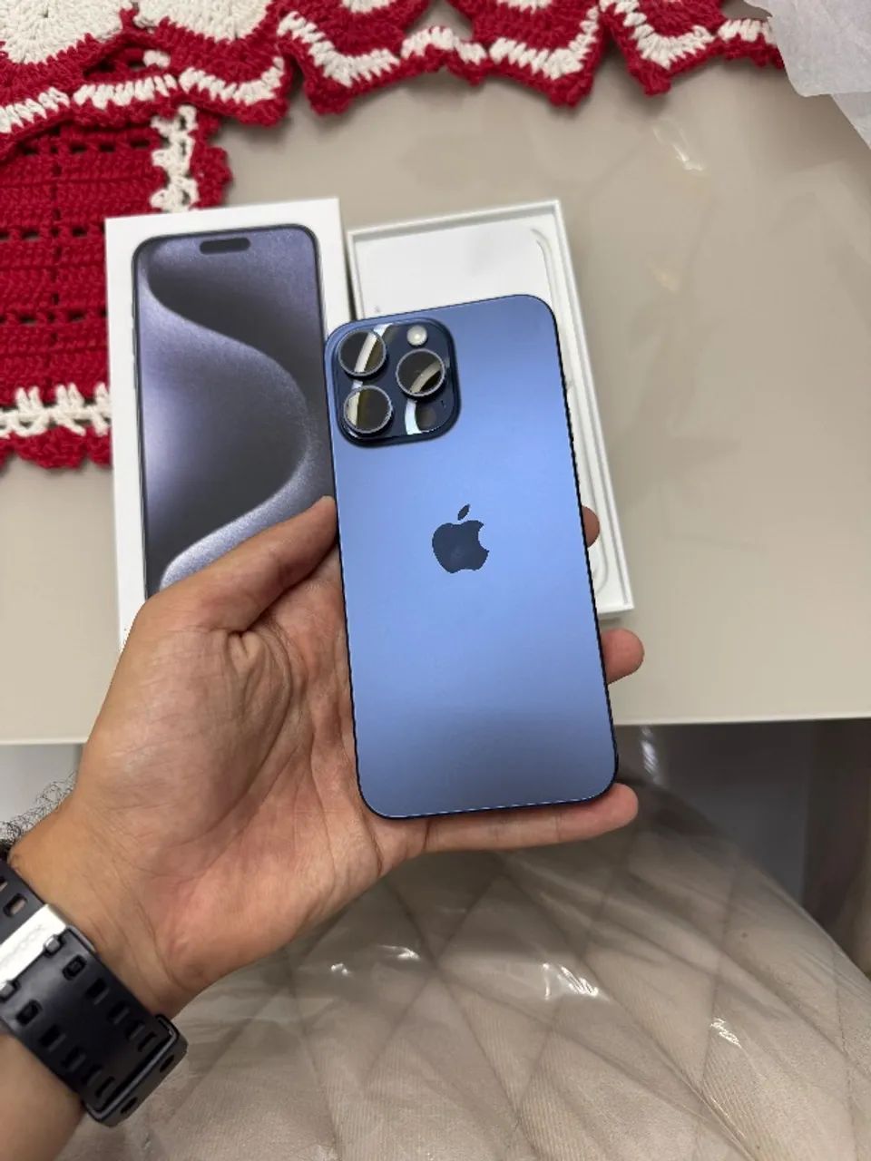 iPhone 15 Pro Max 256GB Completo 