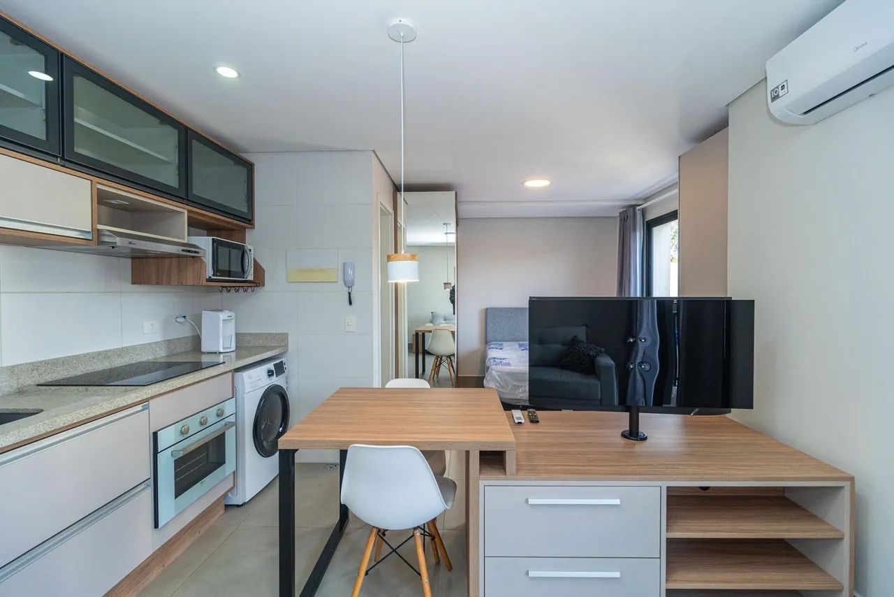 Studio a Venda mobiliado e com vaga de garagem - Edificio Harmony - Agua Verde - Foto 4