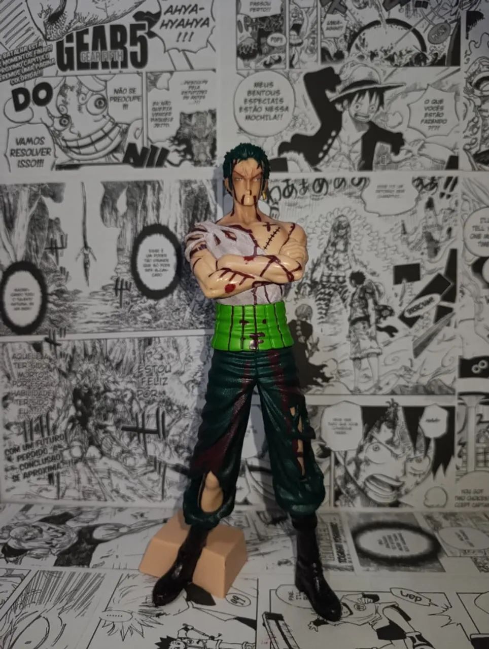 OPORTUNIDADE | Action Figure Roronoa Zoro - Thriller Bark + Head Extra - Foto 4