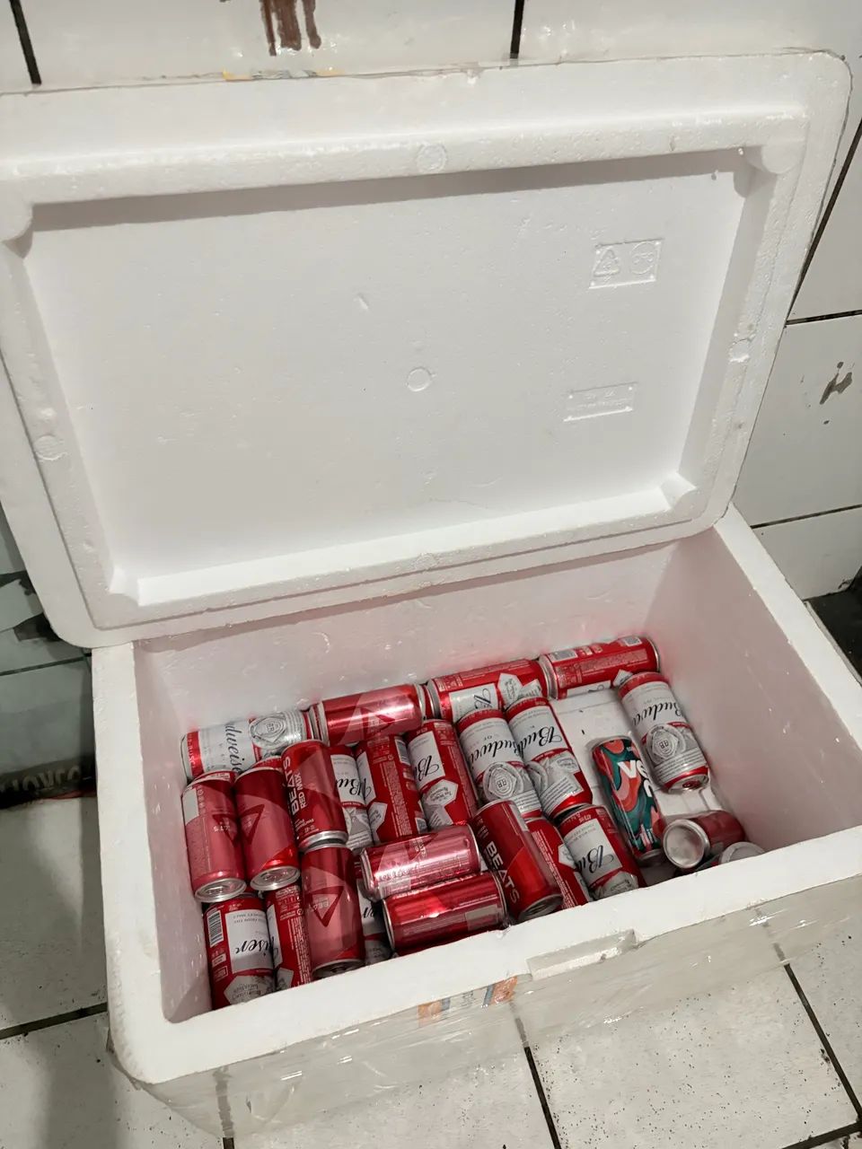 Caixa térmica isopor 80 Litros