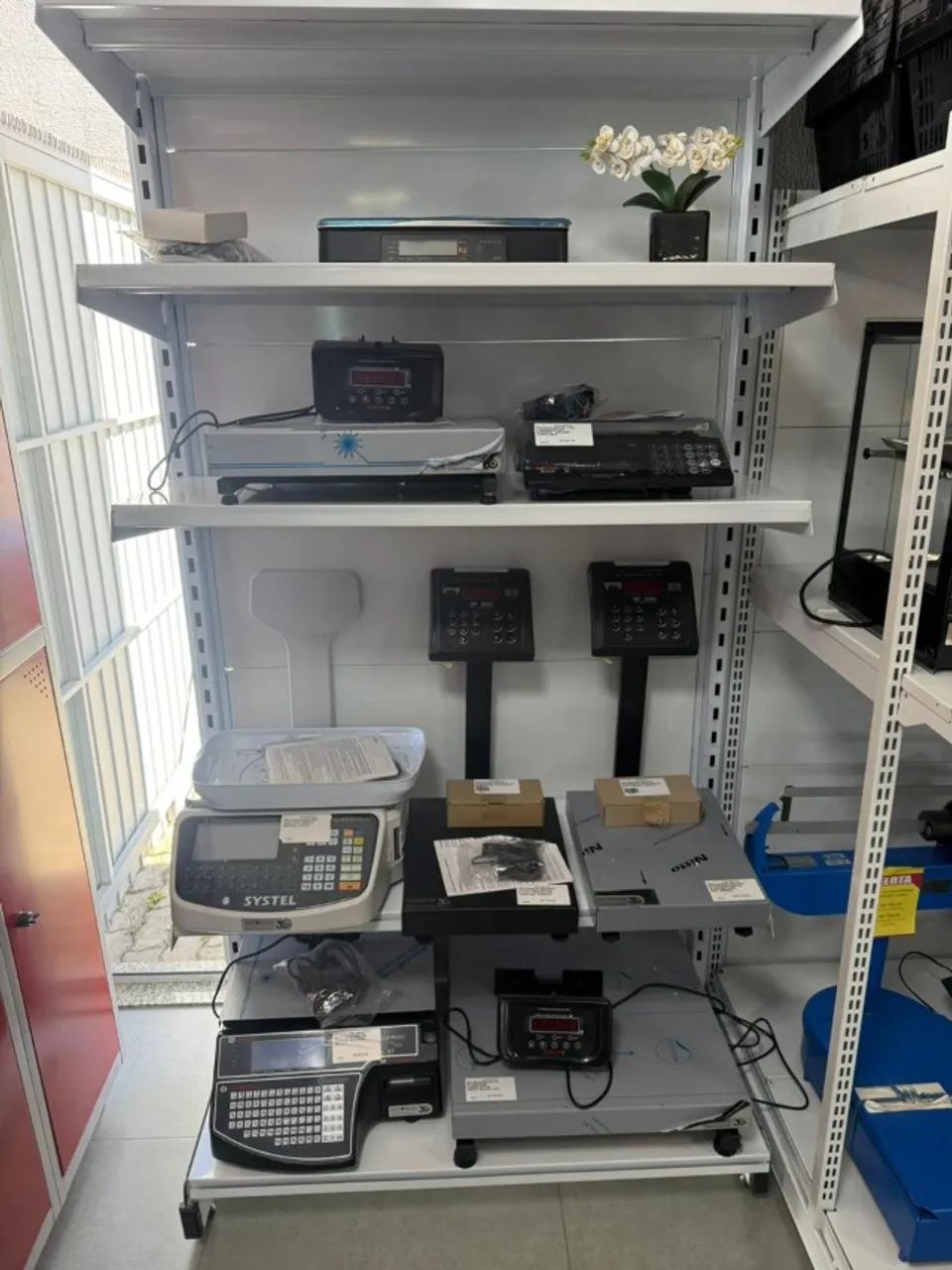 BALANÇA CUORA MAX 30KG COM TORRE E BATERIA - SYSTEL - Foto 5