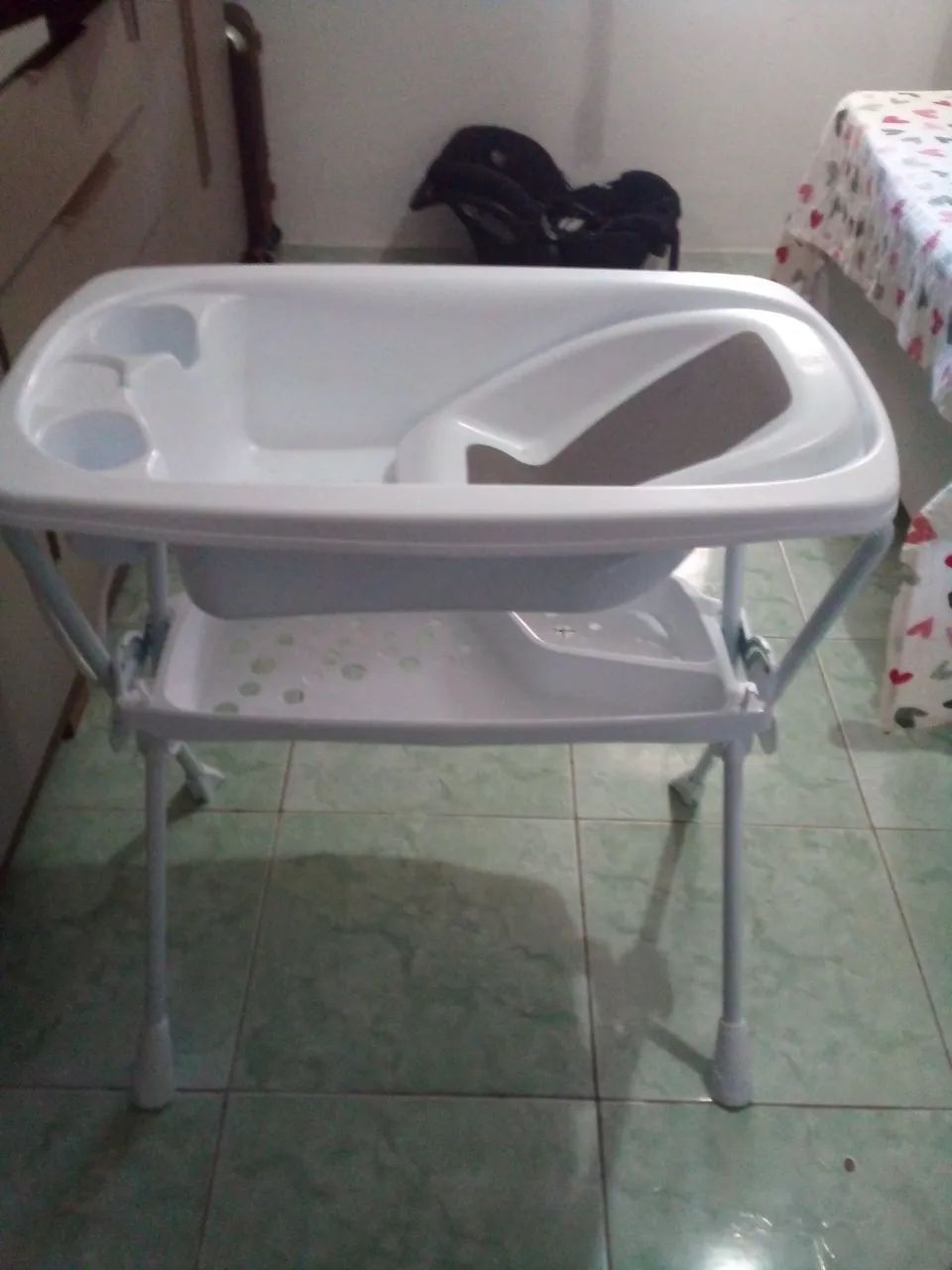 Banheira com suporte