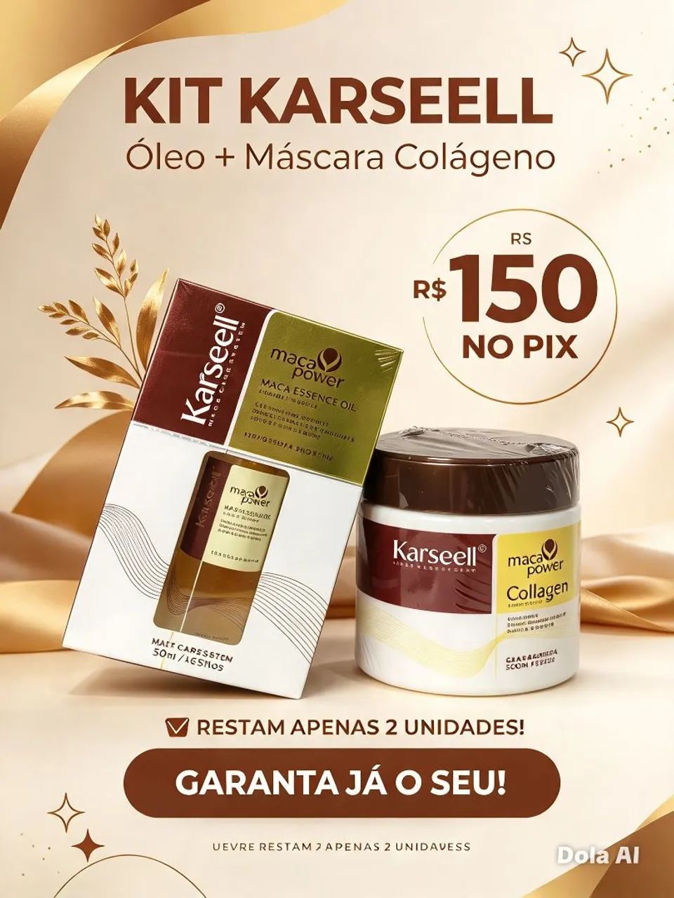 Produtos profissionais e originais  para cuidar do seu cabelo em casa 