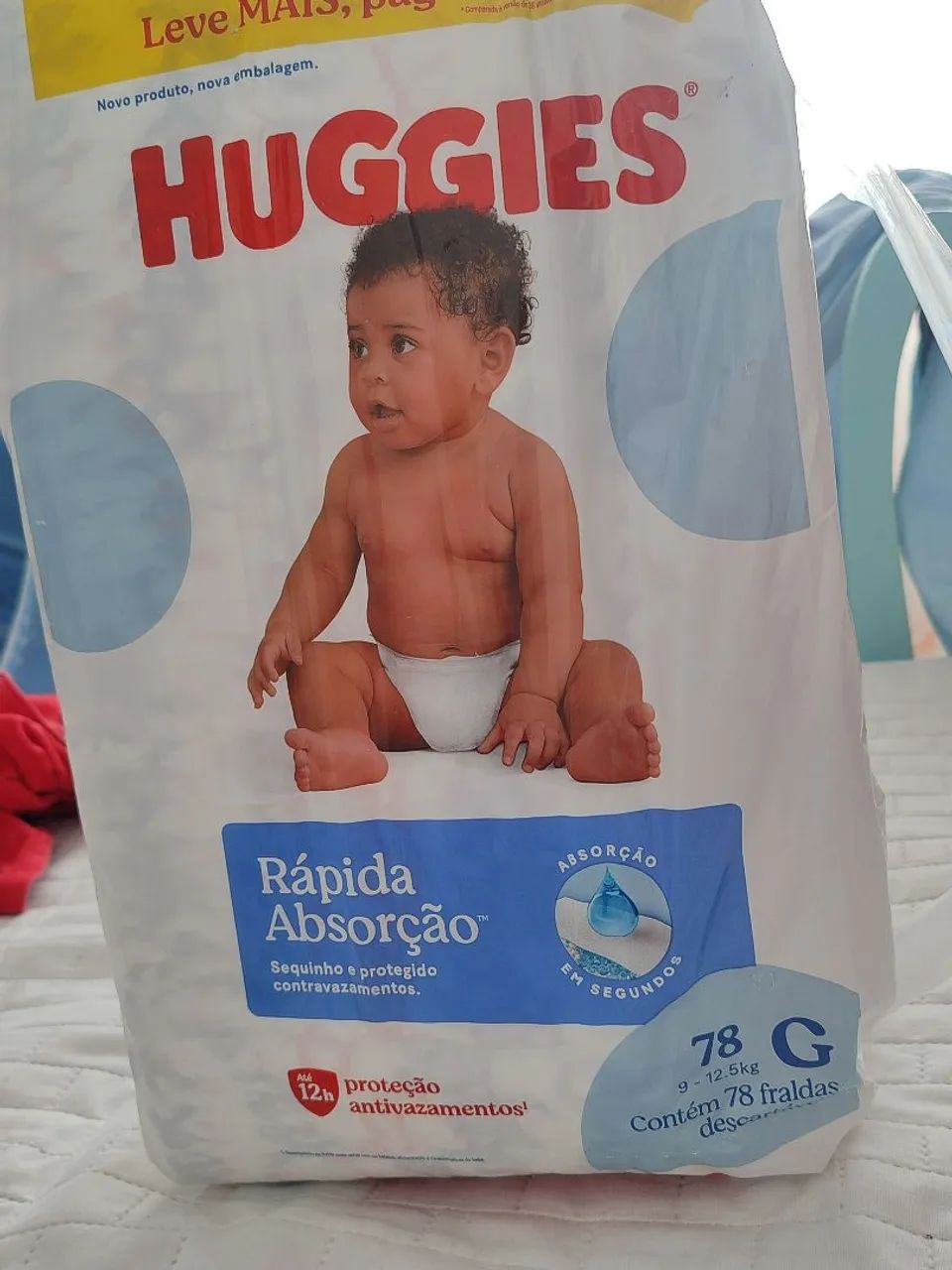 Fralda Huggies G 78 unidades  - Foto 2
