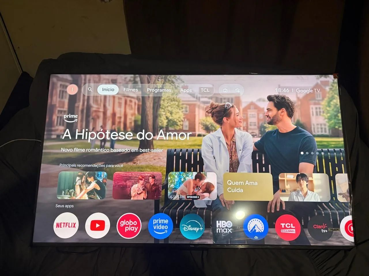 TV TCL 50P QLED
