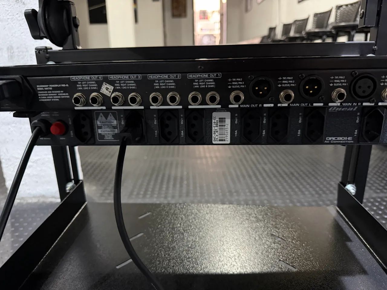 Som completo, mesa, powerplay, rack e filtro de linha  - Foto 4