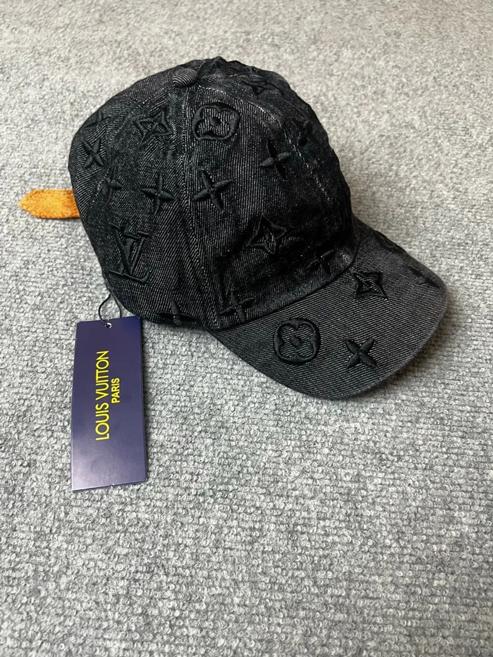 Boné Louis Vuitton Monogram Preto