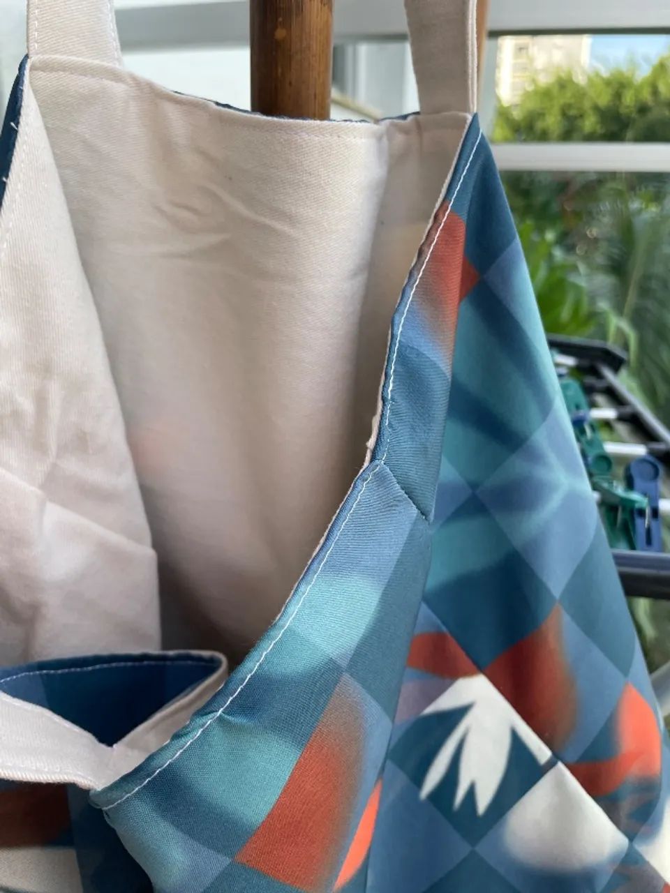 Ecobag Floral Azul  - Foto 4