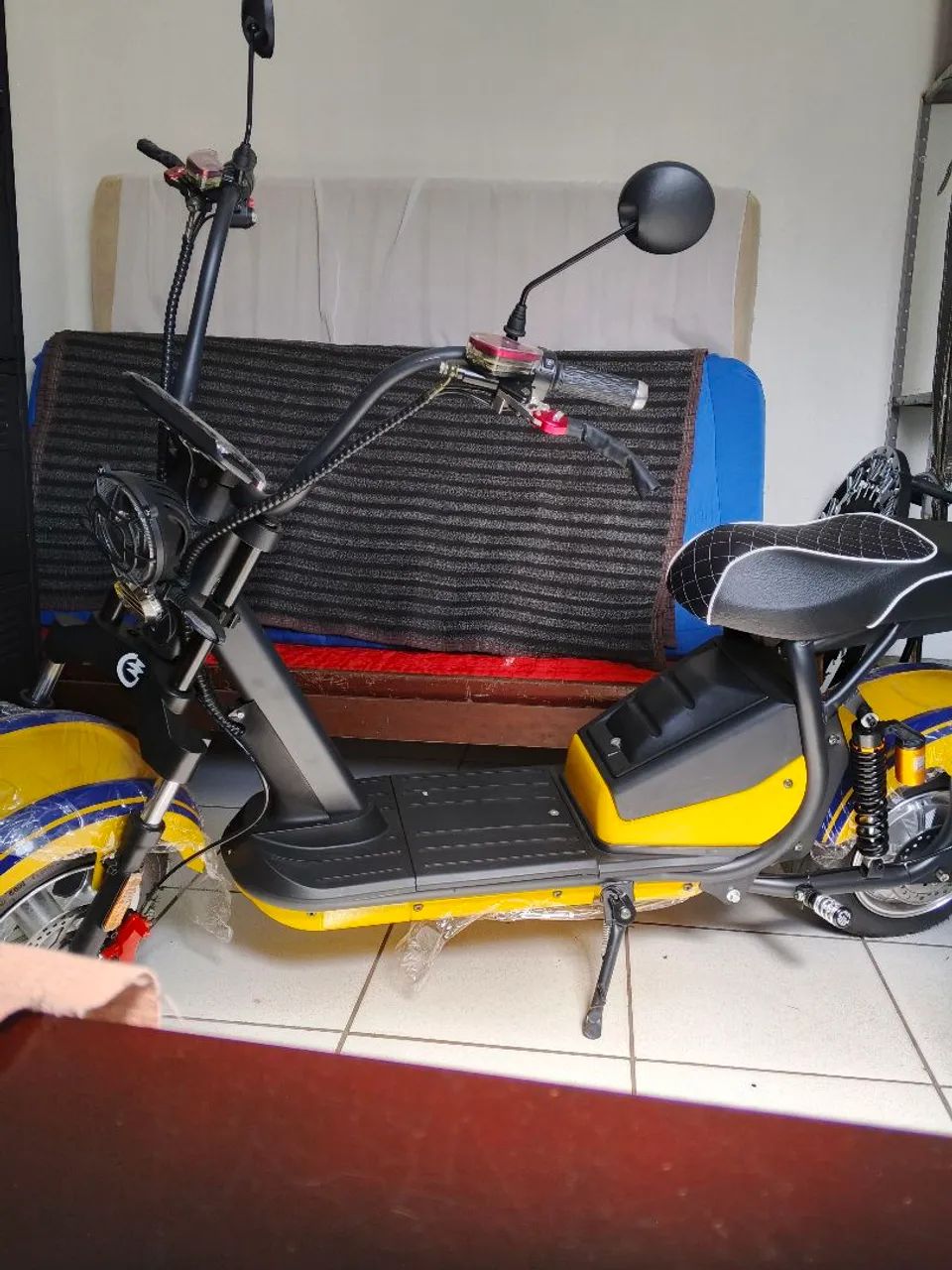 Scooter Elétrica 2000W Nova Só 100km  - Foto 4