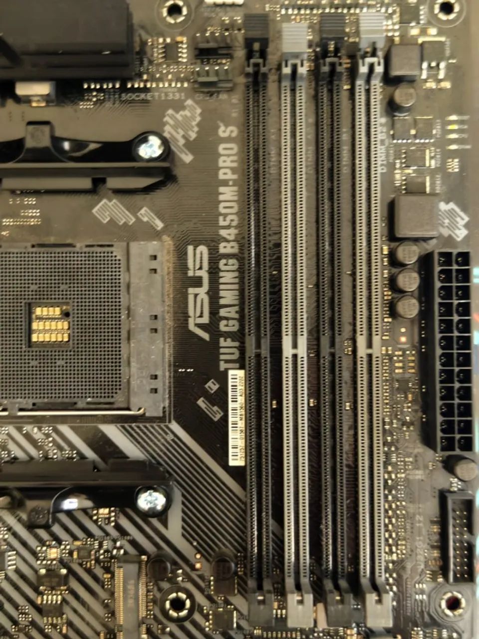 Placa Mãe AM4 Asus Tuf B450m Pro S  - Foto 3