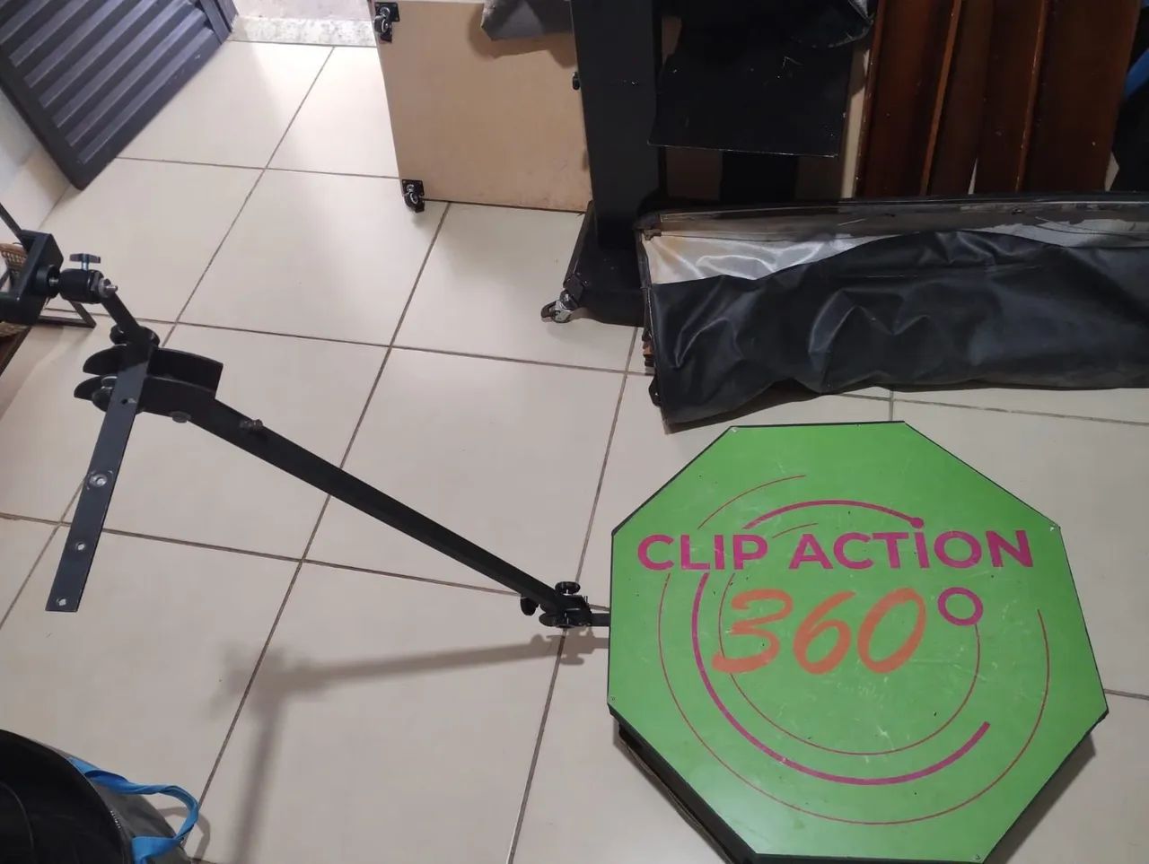 Plataforma 360 Graus para Eventos (Capacidade 3 Pessoas) - Completa e Funcionando - Foto 3