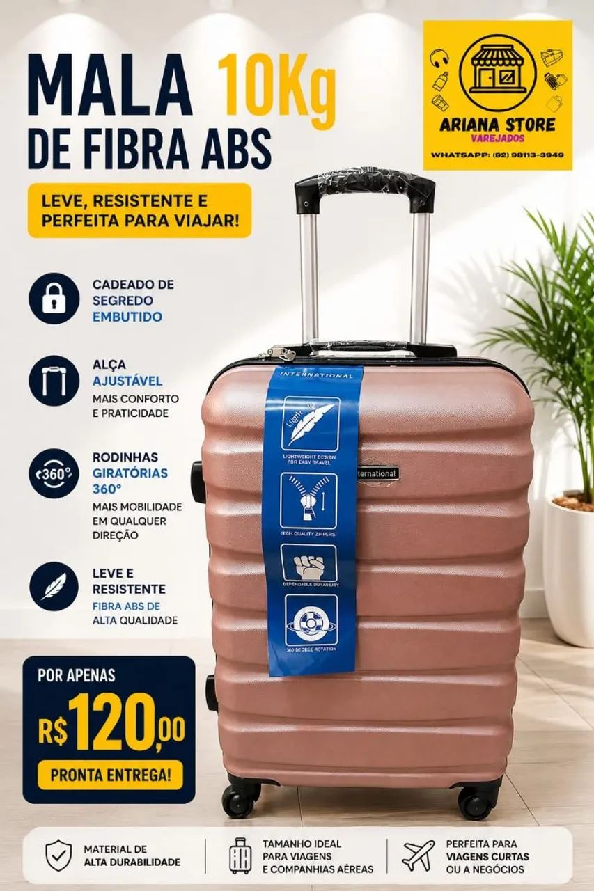 Malas 10kg fibra resistente  - Foto 3