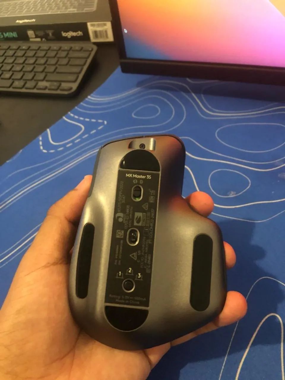 Mouse Logitech MX Master 3S - Grafite (Seminovo) - Foto 4