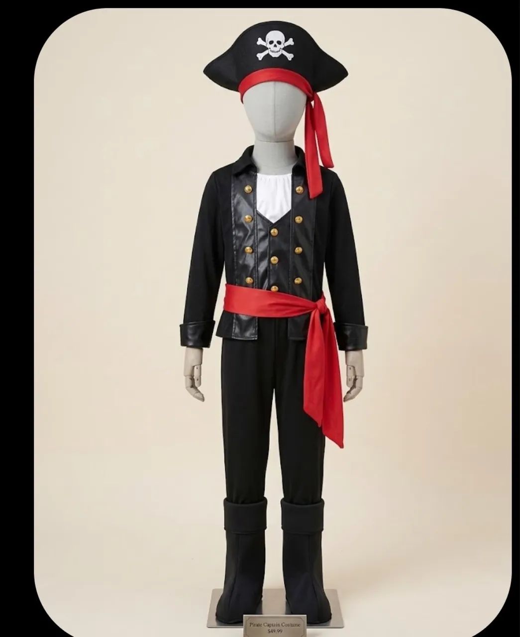 Fantasia piratas infantil ! 