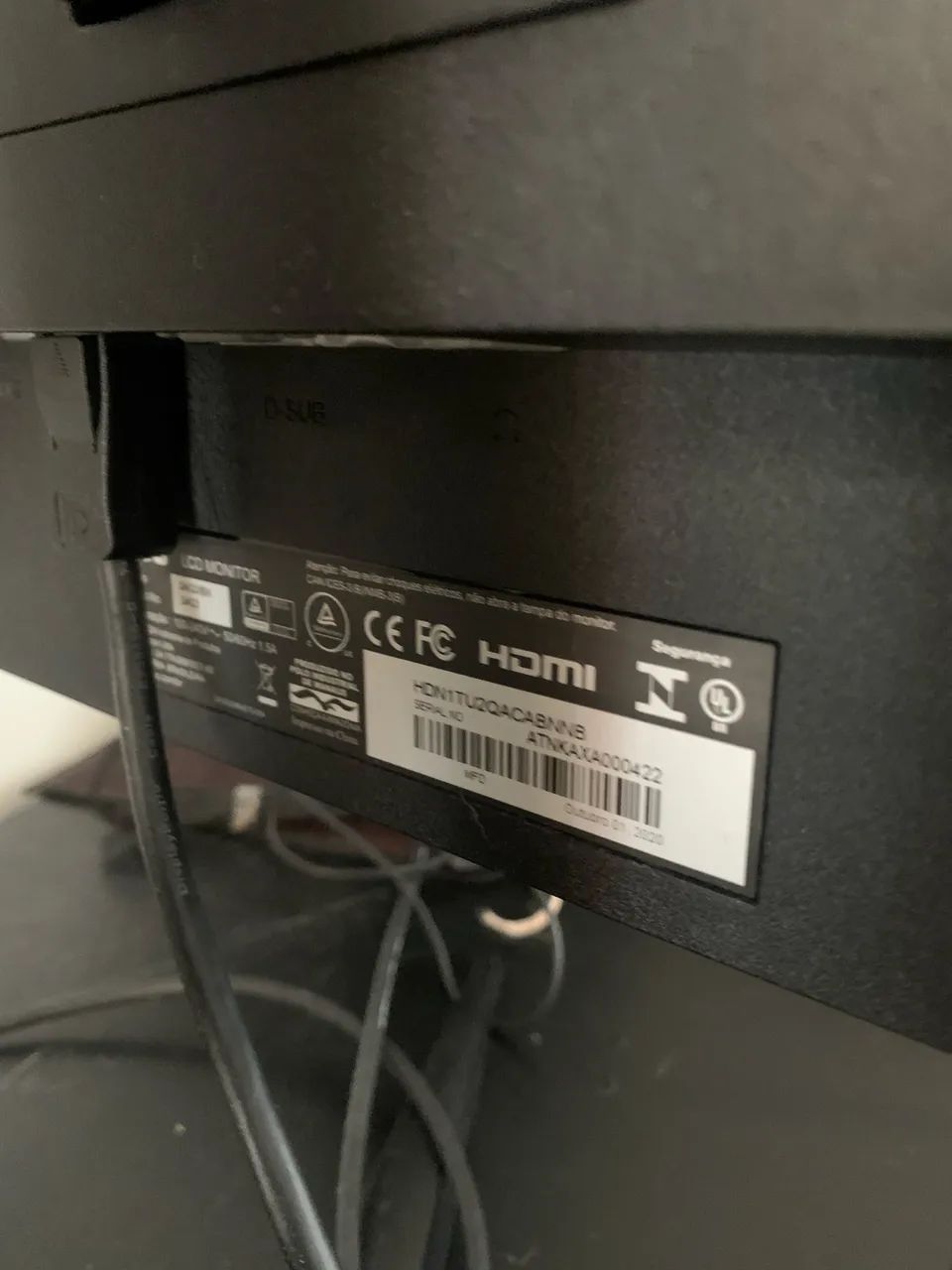 Monitor AOC Hero 144hz 1ms IPS (seminovo) - Foto 2