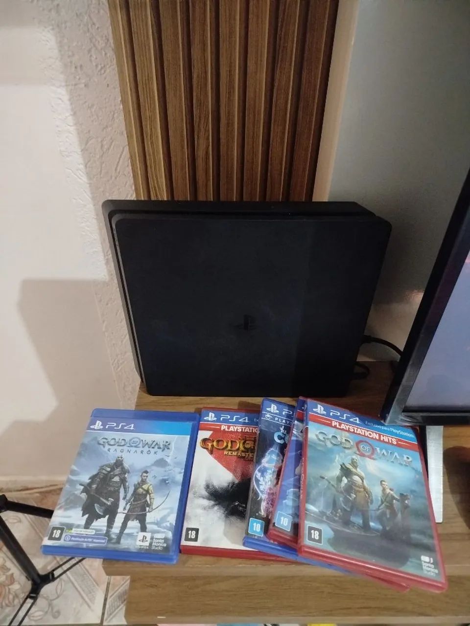 Ps4 slim com 5 jogos  - Foto 2