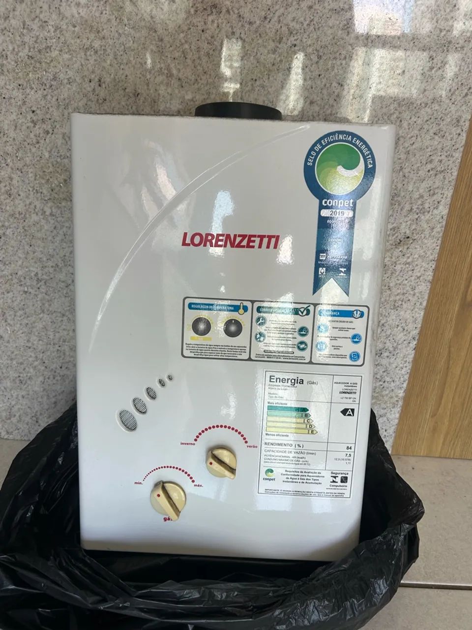 Aquecedor a gás