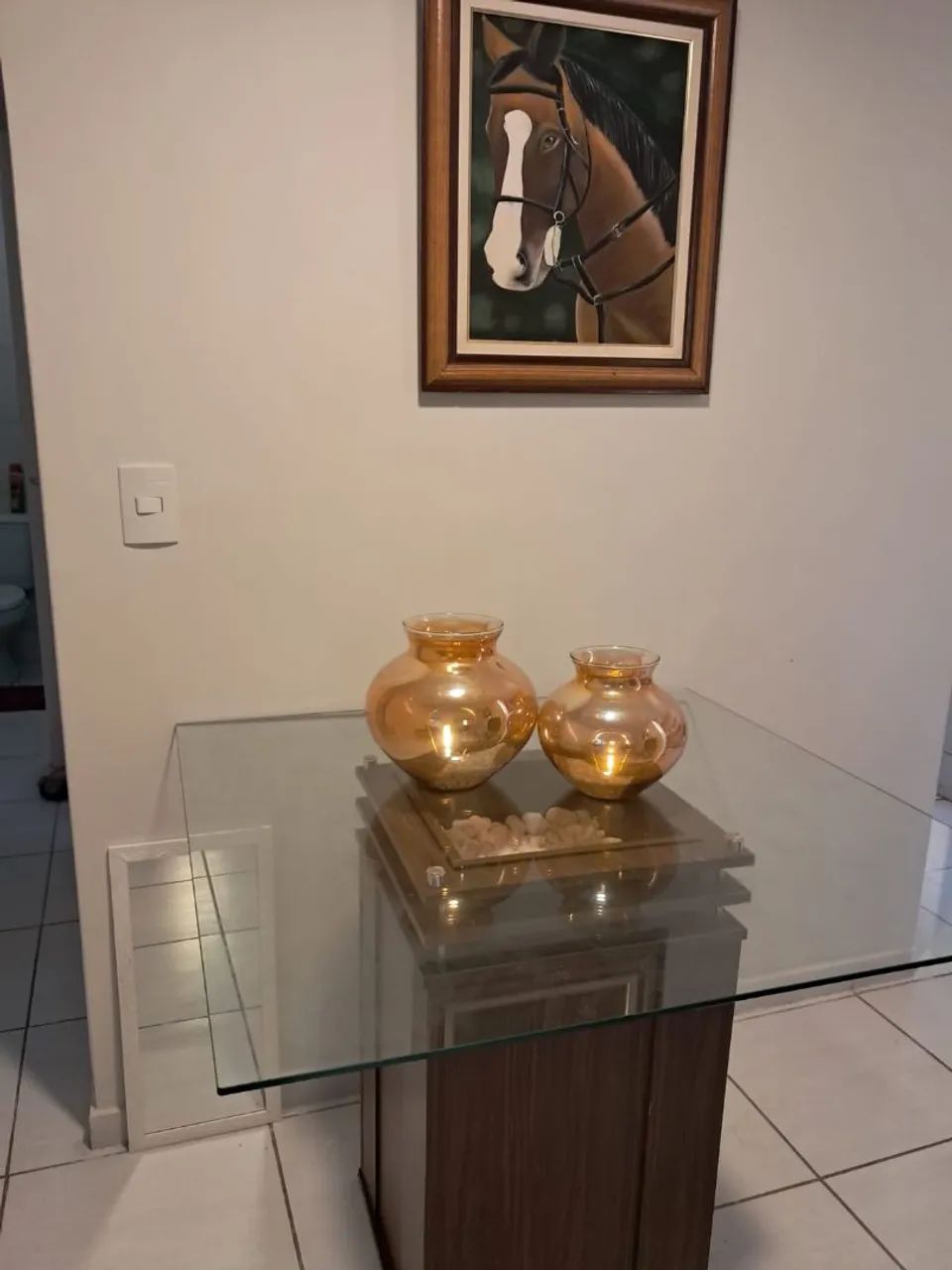 Mesa de jantar 4 lugares seminova - Foto 3