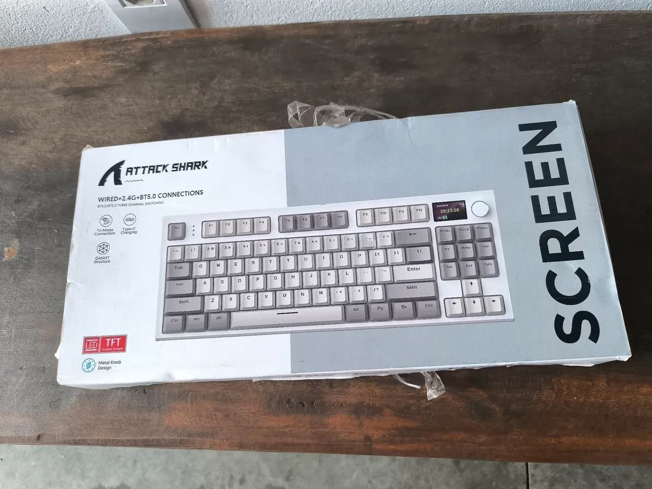 Teclado attack shark k86