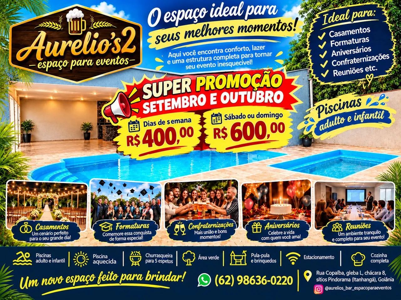Espaço para eventos 