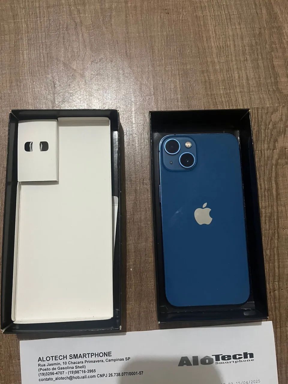 vendo iPhone 13 por 1,850,00 deixo até por 1,700,00 tem caixa e nota fiscal  - Foto 3