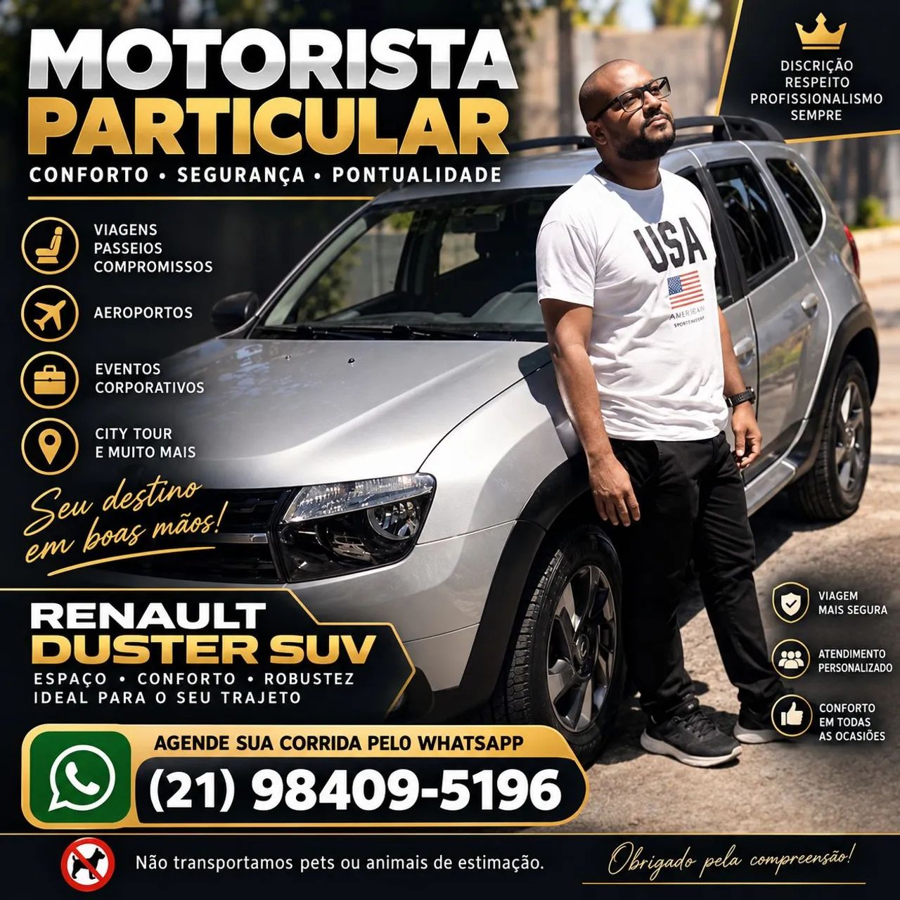 Personal Driver/ Motorista Particular 