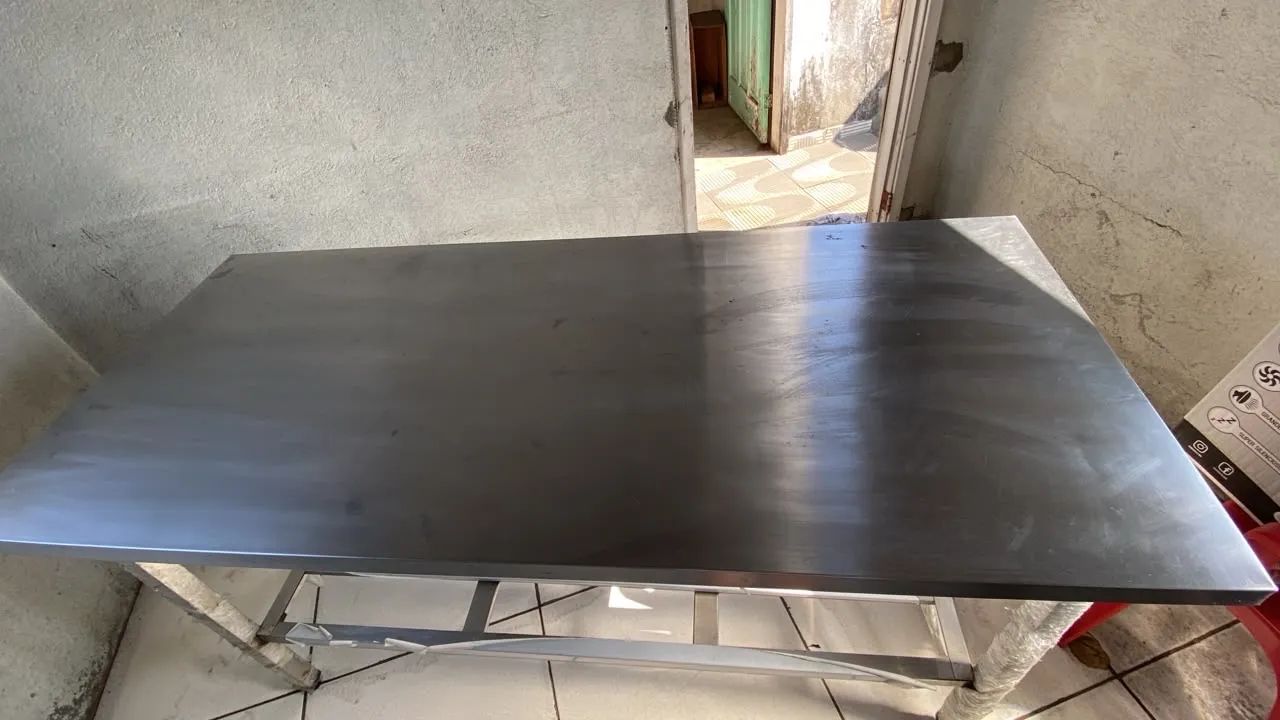 Mesa de preparação em inox  - Foto 3