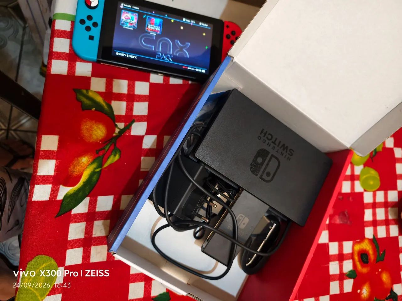 Nintendo switch V2 desbloqueado mod chip completo com caixa  - Foto 3