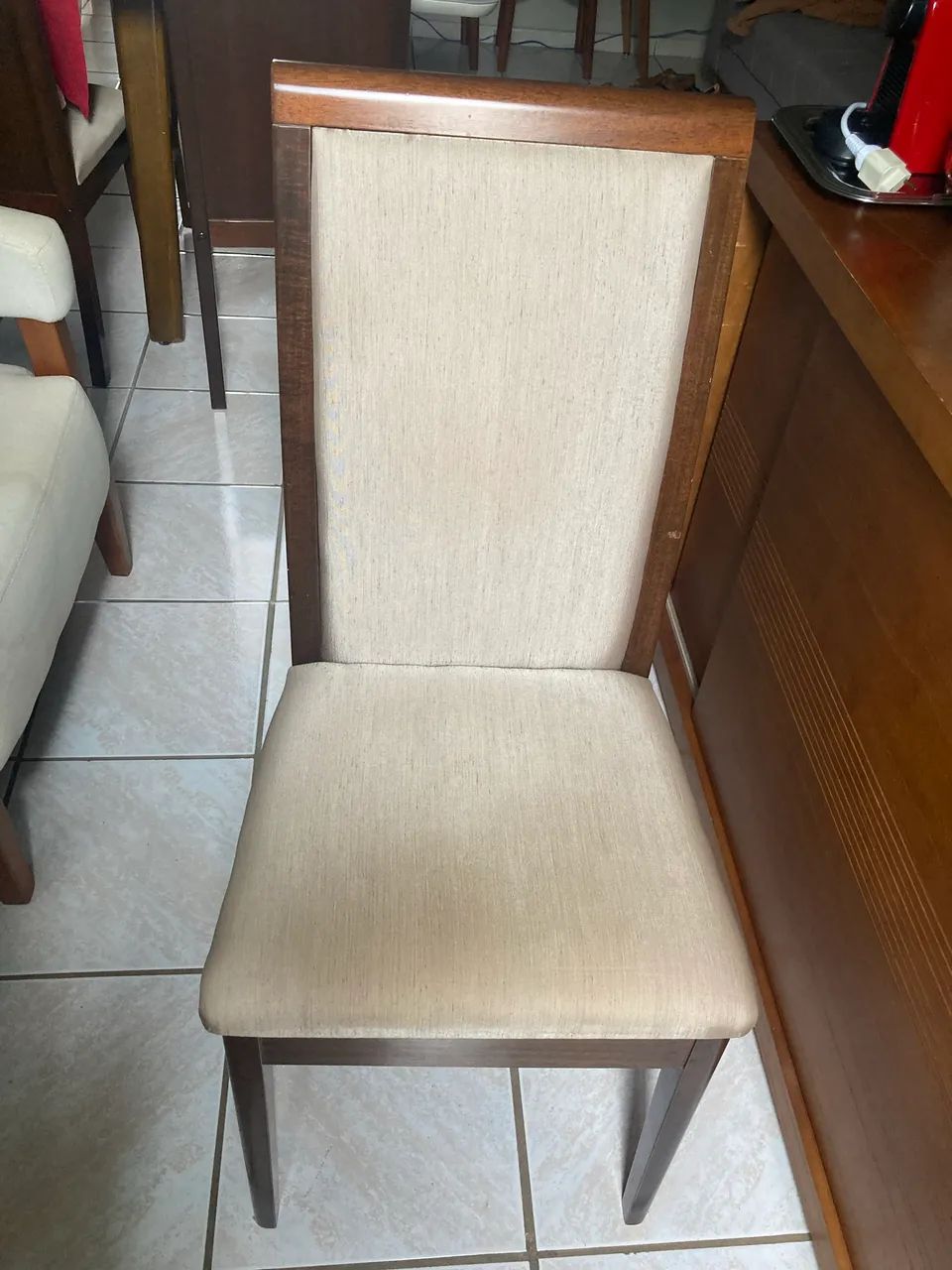 Cadeira com encosto fechado  - Foto 5