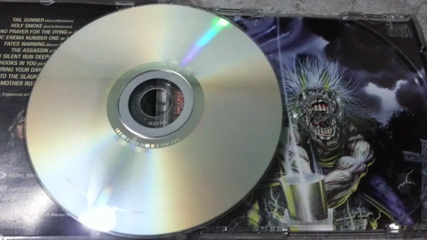 CD ORIGINAL IRON MAIDEN - NO PRAYER FOR THE DYING - Foto 4