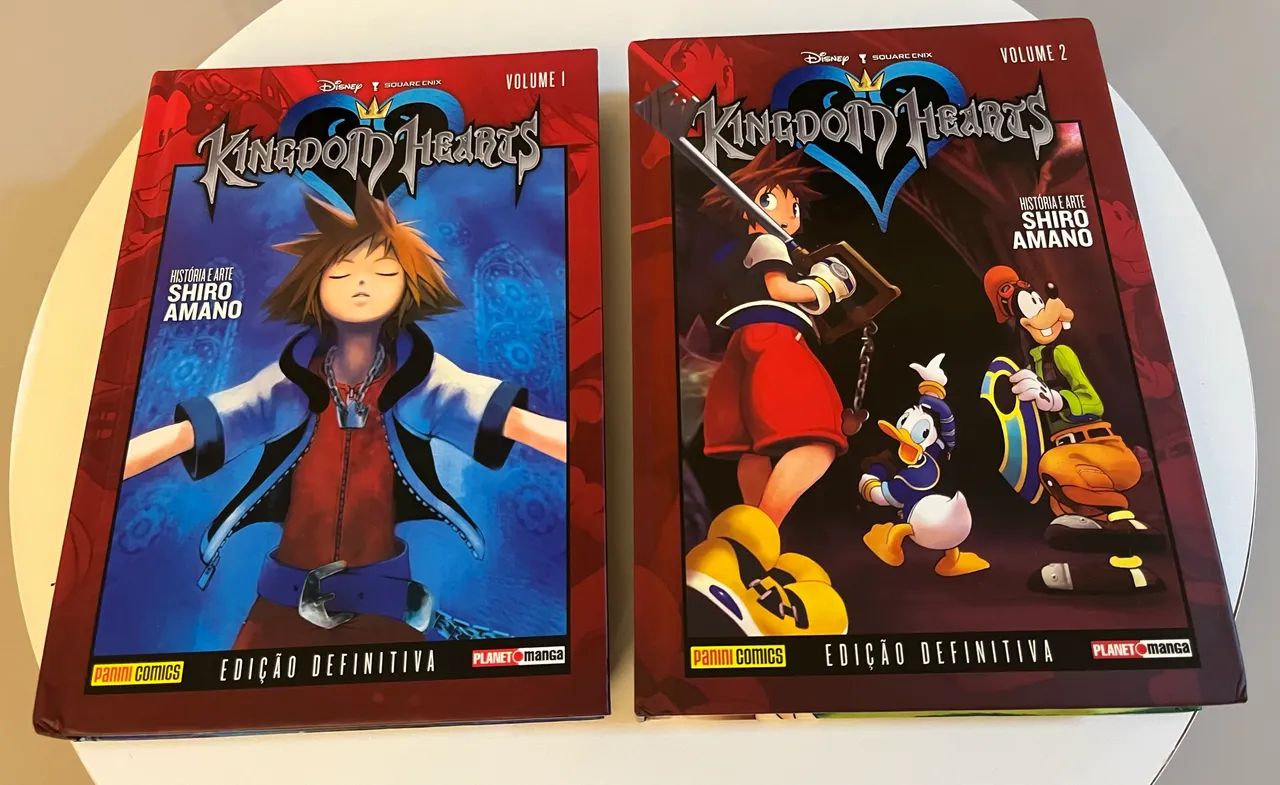 Kingdom Hearts capa dura 1 e 2