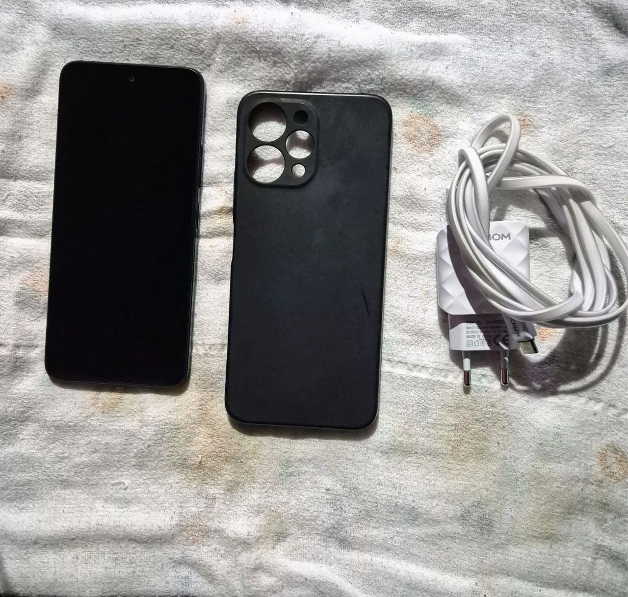 Celular redimi 12 128 gigas zero com capinha e carregador - Foto 3