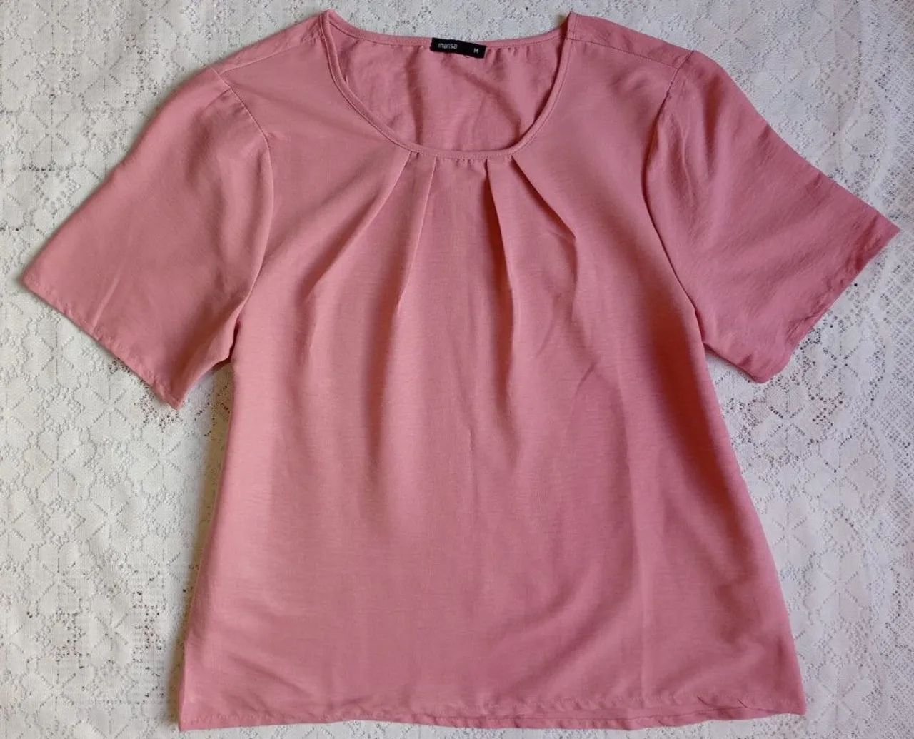 Blusa Rosa Suave, Marisa