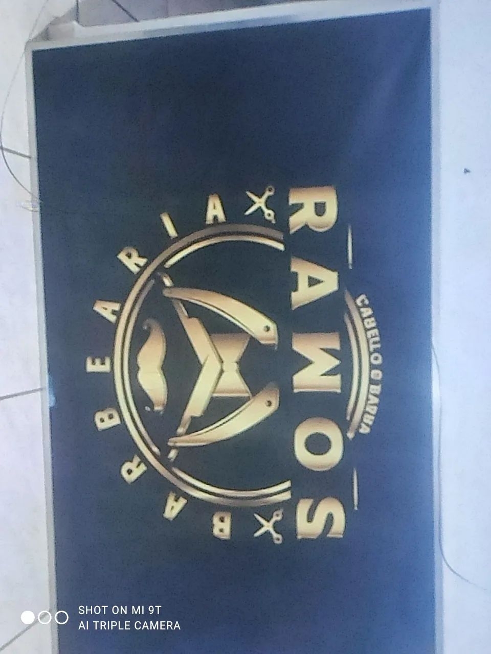 Placa de comércio pronta pra personalizar 