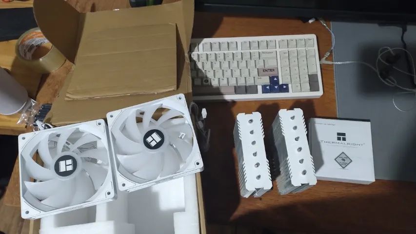 THERMALRIGHT PA 120SE BRANCO ARGB - Foto 4