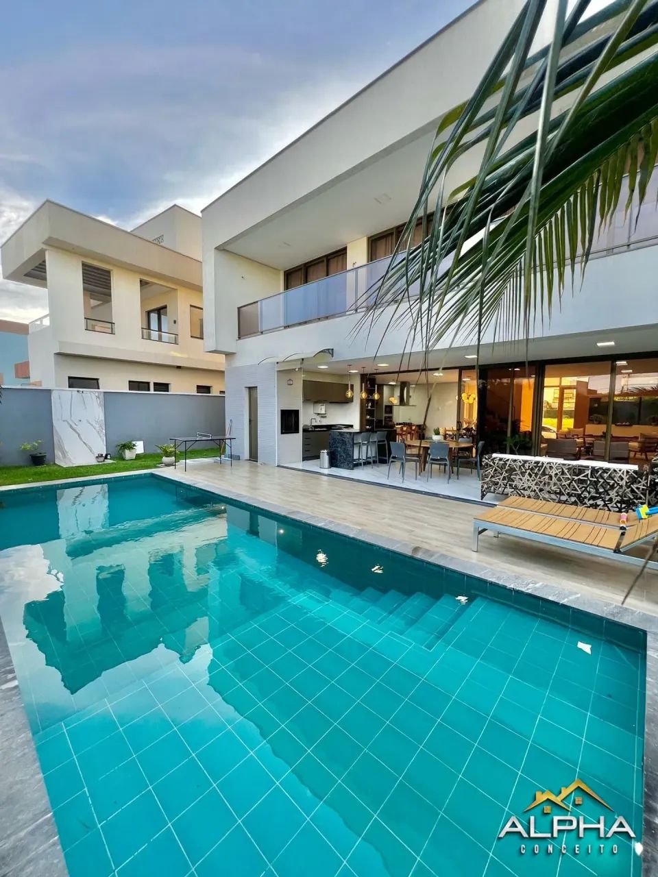 Ceará 1 Cidade Alpha Eusébio - Casa duplex mobiliada com 4 suítes á venda - Foto 5