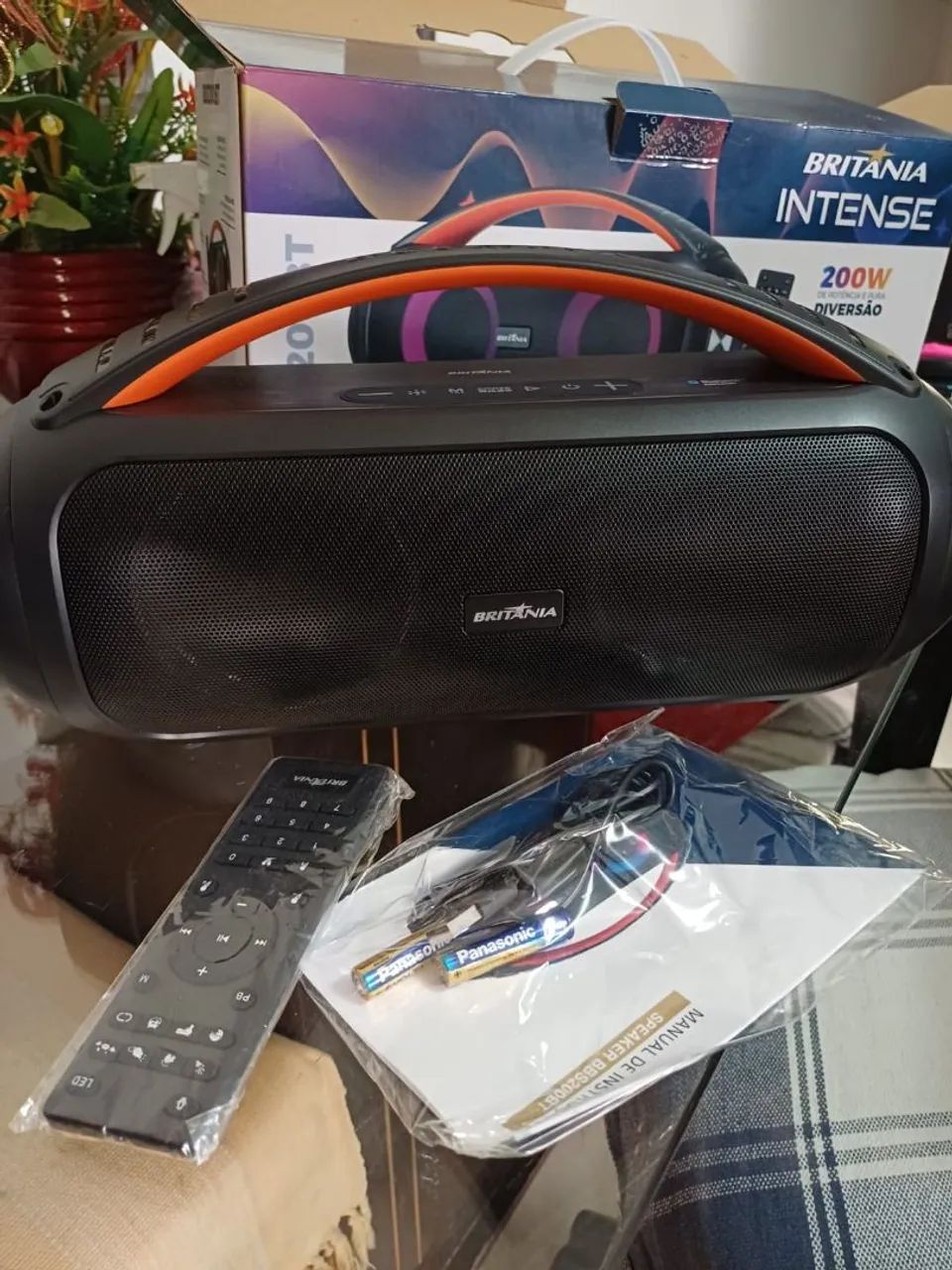 Caixa de som boombox britânia nova - Foto 2
