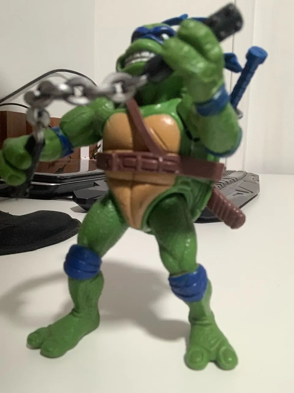 Boneco Colecionável Leonardo - Tartarugas Ninja