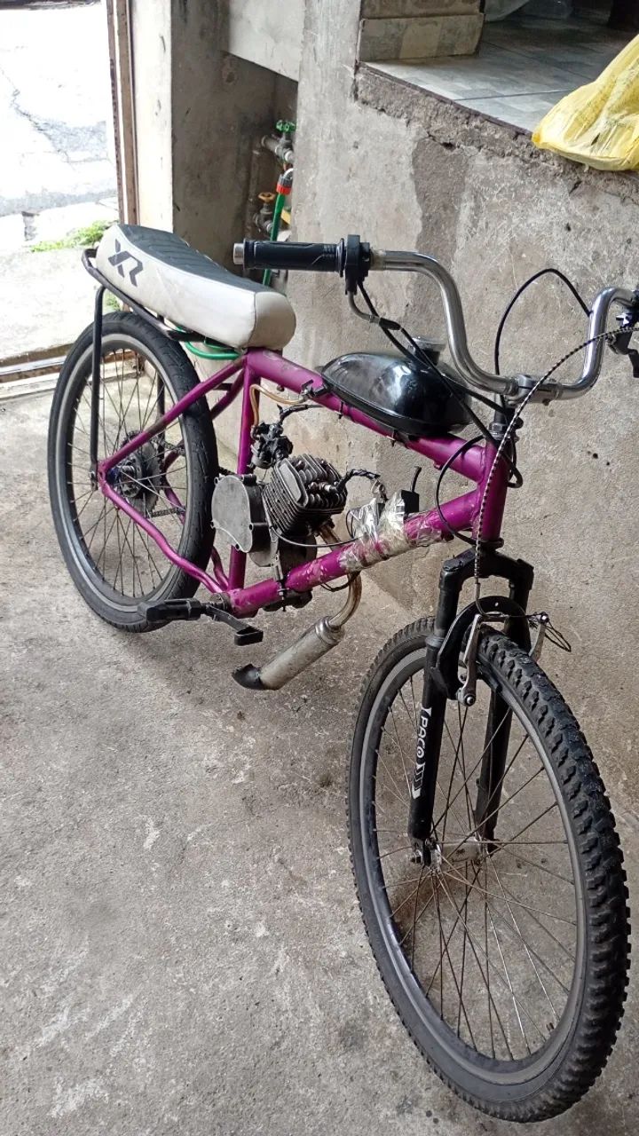 Motorizada 80 cc, só pegar e andar