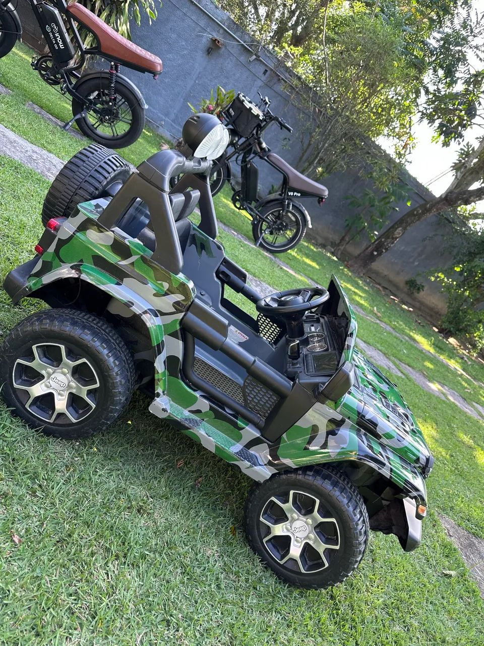 Carro Elétrico infantil Jeep  - Foto 3