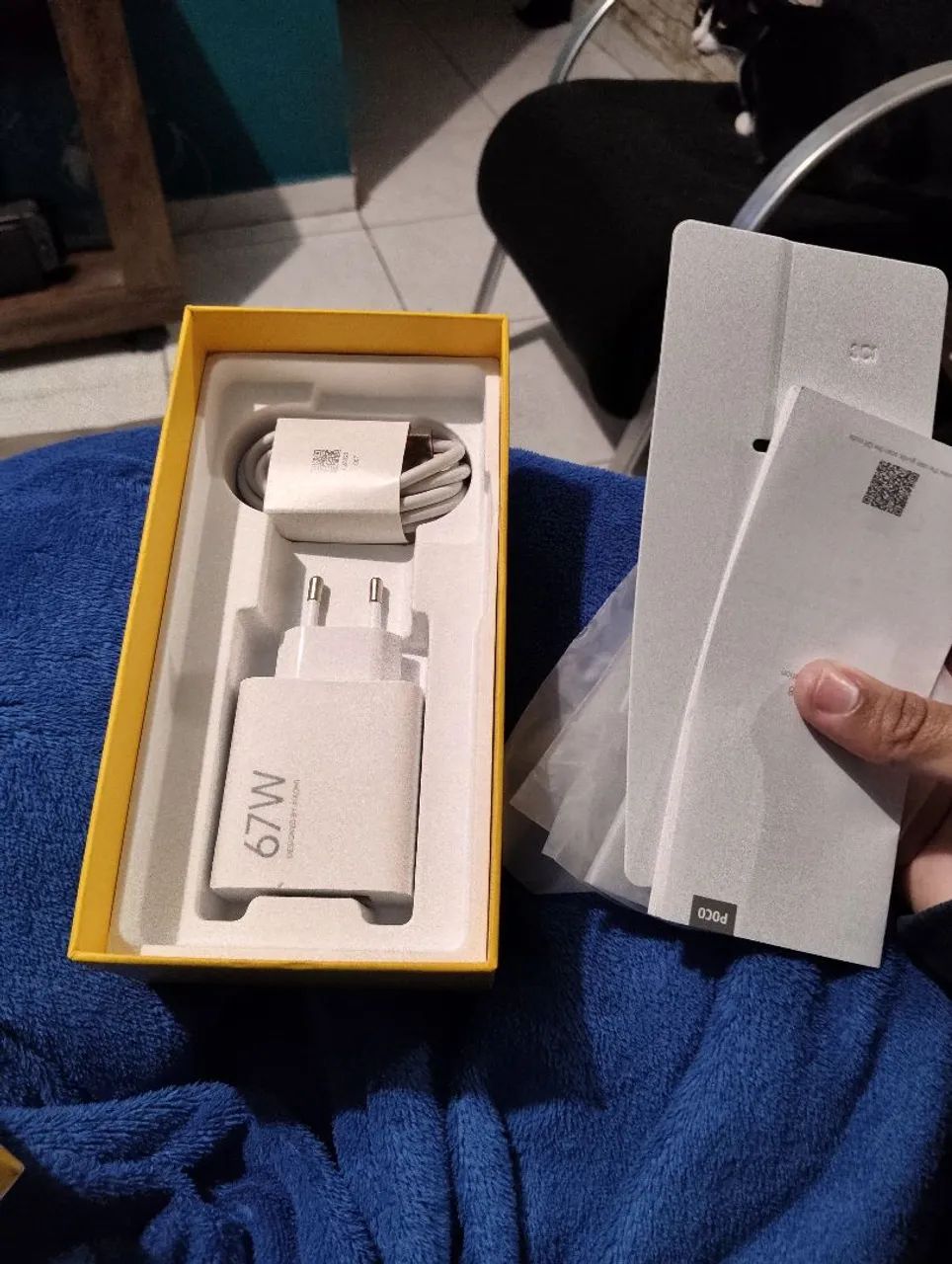 Poco X8 256g 8gRAM Braco Versão Global - Novo - Foto 4