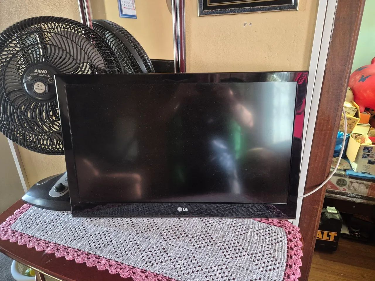 Televisão LG 32 polegadas, hdmi, usb, Conversor digital integrado - Foto 5