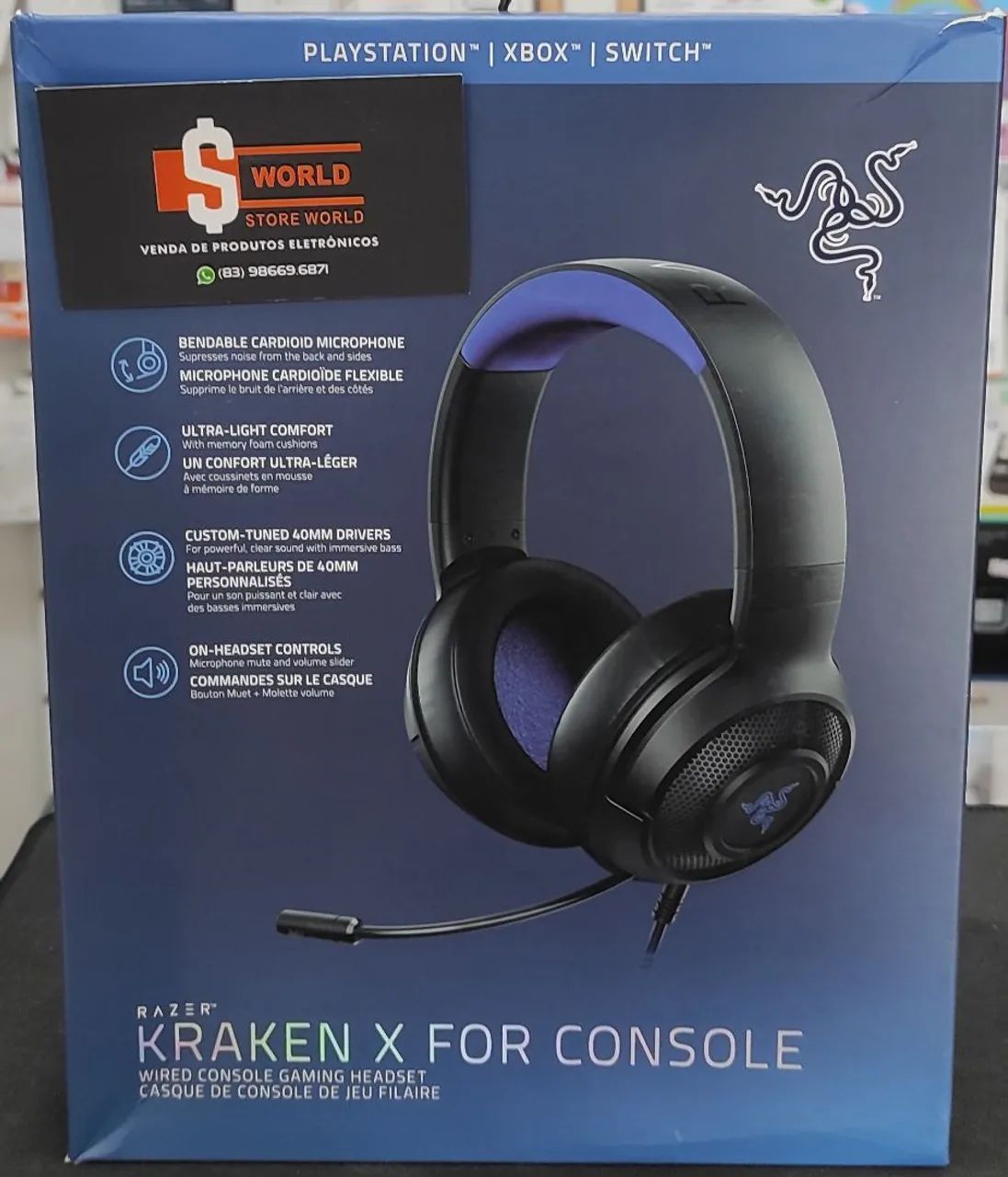Headset Gamer RAZER - Store World 