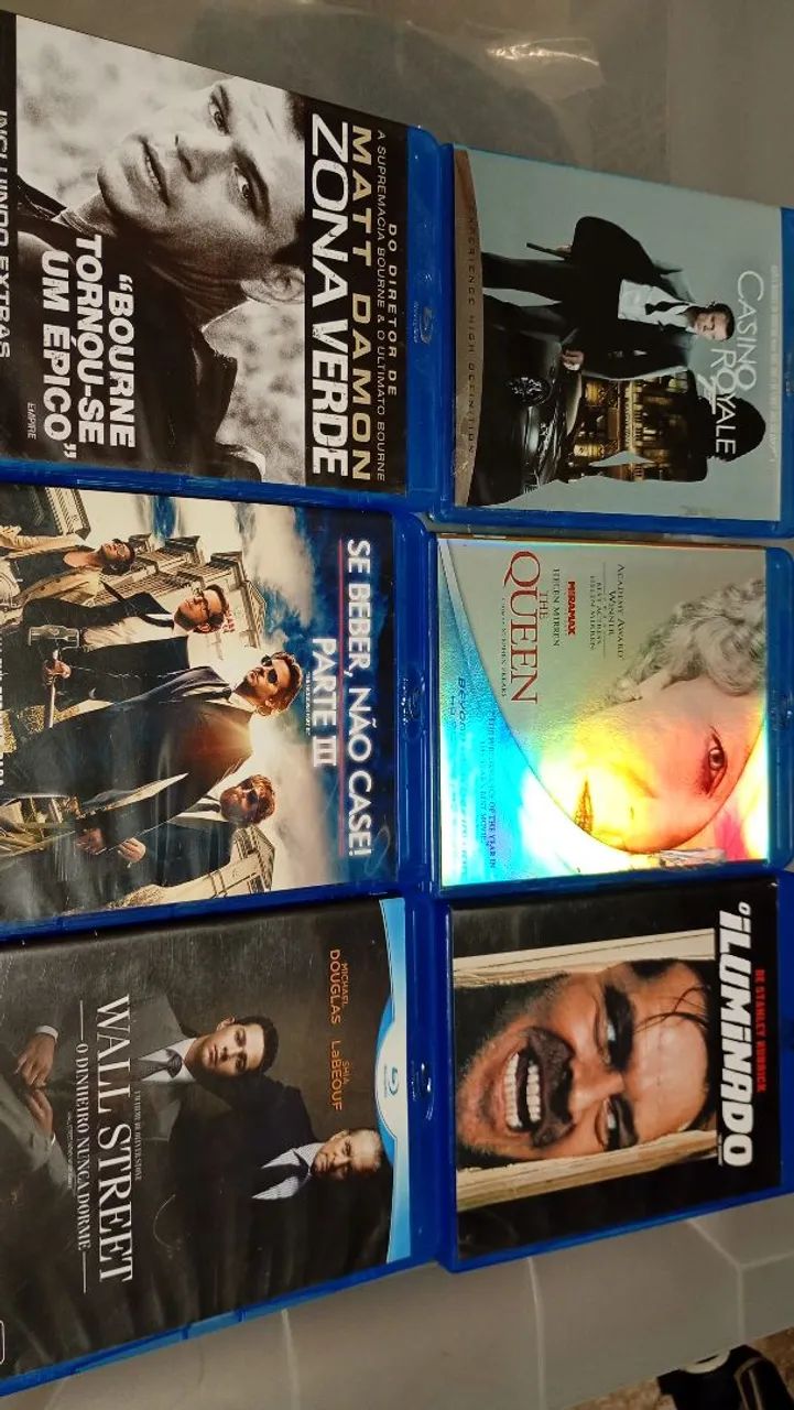 Blu-ray coleção com 78 Blu-ray todos originais em excelente estado