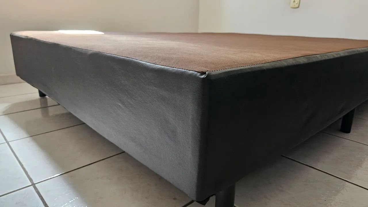 Cama Box Casal Ortobom Sommier Preta - Foto 3
