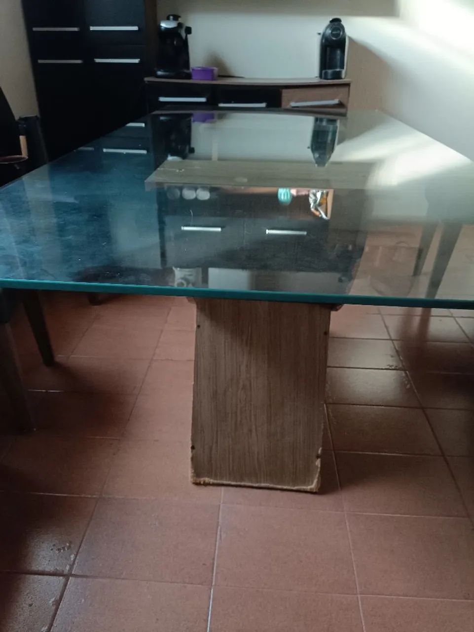 Mesa de jantar 8 lugares 1,90 x 80cm 