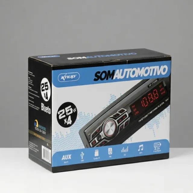 SOM AUTOMOTIVO BLUETOOTH 
