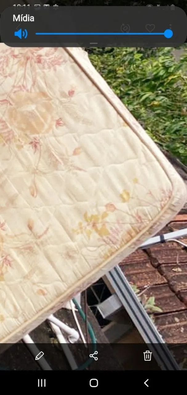 COLCHAO DE SOLTEIRO PERFEITO ESTADO MINIMA LIMPEZA ESPUMA 