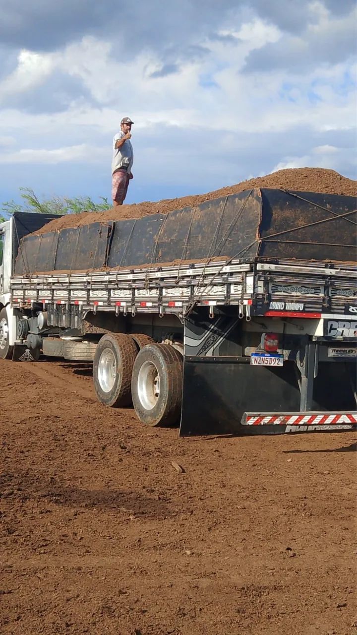 Vendo adubo de bode e gado carrada com 28 metros cúbicos  - Foto 3