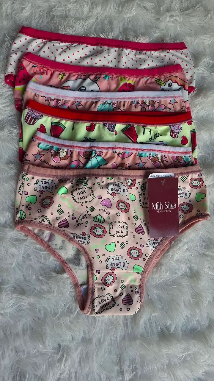 Calcinhas Infantil Ilara 